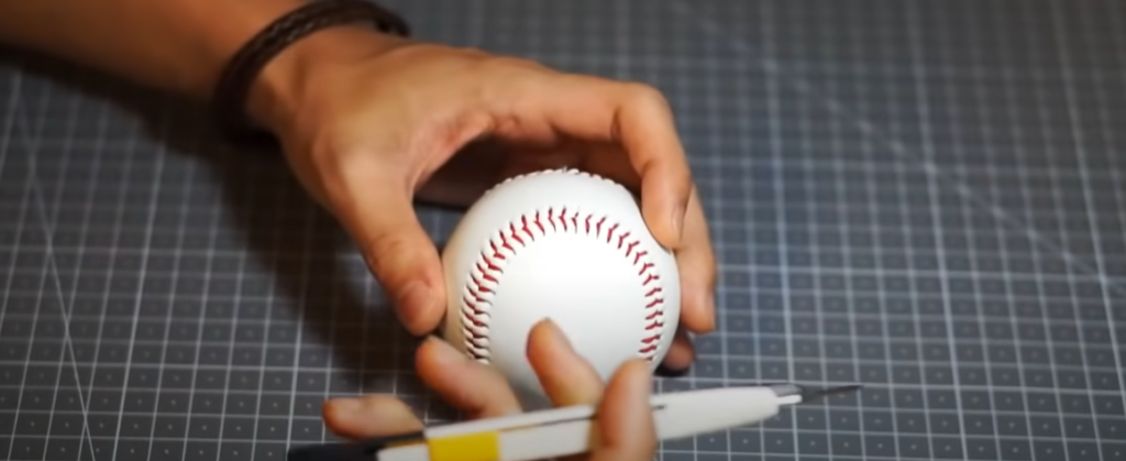 Baseball Stitching Process