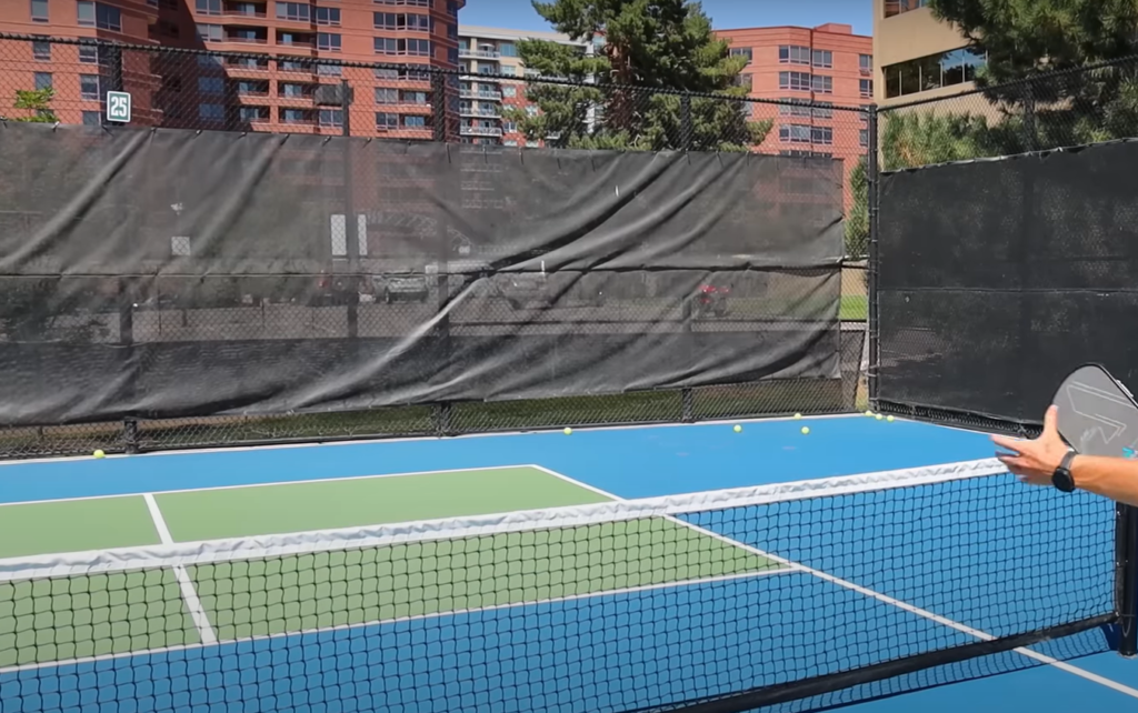 Are there any strategies for avoiding double-hits in pickleball?